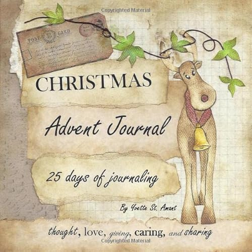 Christmas Advent Journal: 25 Days of Journalling (Fillable Workbook for Kids)