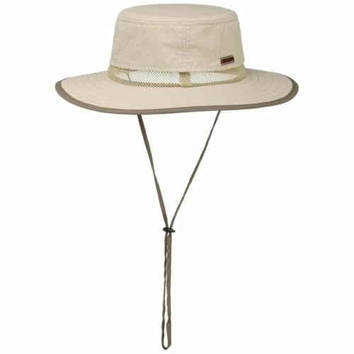 Stetson Outdoor Traveller Stoffhut Reisehut Kinnband Wasserabweisend Sonnenschutz Herren Ganzjährig