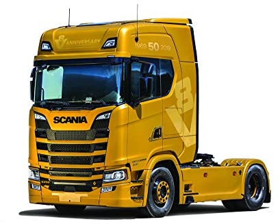 Italeri 3927 1:24 Scania S730 Highline 4x2-Modellbau, Bausatz, Standmodellbau, Basteln, Hobby, Kleben, Plastikbausatz, detailgetreu, Mehrfarbig