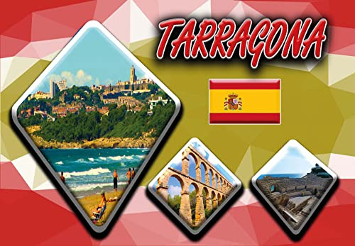 Tarragona Spanien Spain Kühlschrankmagnet Souvenir