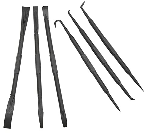 Prying Hook Set - 6PCS/Set Double Ended Pry Kit for Removing O Ring Sealing Accessories, ABS Plastic Tools for Auto and Electronics