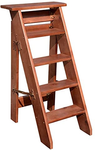 KAZUP Échelles Échelle Télescopique Portable Escabeau Pliable pour Adultes Échelle Pliante Ménage Escalier Chaise Léger Maison Jardin Outil,H3