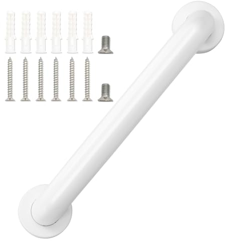 Haltegriff Dusche Rutschfest Haltegriffe Edelstahl Badezimmer Haltegriff Sicherheitsgriff Griffstange für Senioren Kinder 30CM