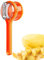 Qumiuu Pelapatate con contenitore, pelapatate con contenitore | pelapatate per carote in acciaio inox double face | pelapatate multifunzione, utensile da cucina per carote, patate
