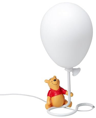 Winnie The Pooh Paladone Ballon Light – Lampada a forma di orso Pooh con licenza ufficiale per comodino, illuminazione d'atmosfera Mulicolour decorazione per la cameretta dei bambini