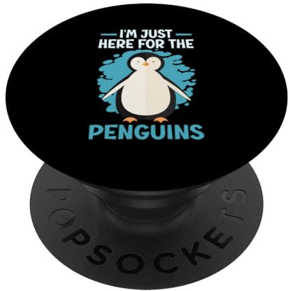 Pinguinliebhaber Kaiserpinguin PopSockets Klebender PopGrip