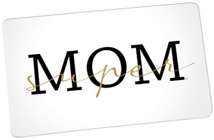 Breakfast Board Super Mom Fake Gold