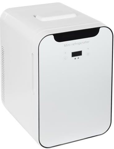 HPDTZ Frigorifero multifunzione per auto, frigorifero compatto, 20 l, con regolatore di temperatura, 75 W, 122-149 °F, per auto, ufficio, casa, portatile