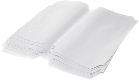 STOBOK Copertine per Libri in Plastica 20 Pezzi Angoli Design Casual, Robusti e Resistenti, Dimensione Adatta per Libri 22k per Scuola