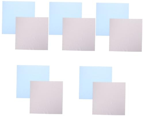 FRCOLOR 5 Sätze Brillenputztuch Gläser Gewickelt Brillenspray Reiniger Kamera Fensterputzer Trockner-entlüftungs-reinigungsset Spülmaschine Tücher Bildschirmreiniger Dual Stoff 2 Stück * 5