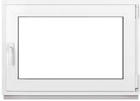 Framex Finestra in plastica bianca larghezza x altezza 120 x 80 cm (1200 x 800 mm) 3 scomparti (32 mm) girevole DIN destra – Premium – tutte le dimensioni