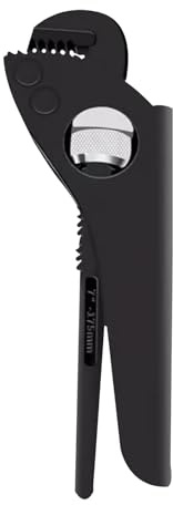 Generisch Pipe Wrench - Pinza regolabile per tubi idraulici | Pinza di riparazione antiscivolo per tubi dell'acqua lavello della cucina bagno toilette agricoltura idraulico