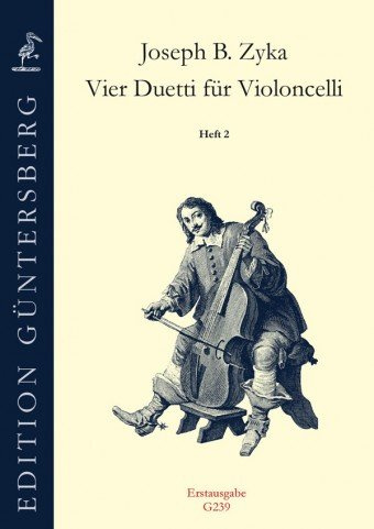 4 Duette Band 2 (Nr.3 und 4) : für 2 Violoncelli Partitur und Stimmen