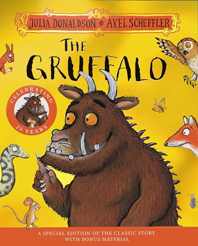 The Gruffalo 25th Anniversary Edition: with a shiny gold foil cover and fun Gruffalo activities to make and do! (The Gruffalo, 4)