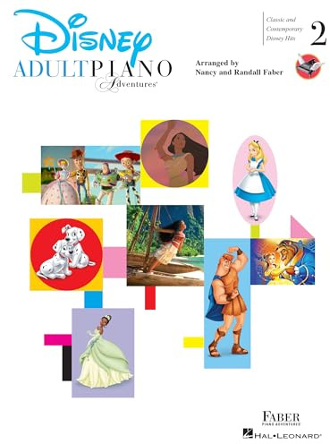Adult piano adventures - disney book 2 - classic and contemporary disney hits - piano