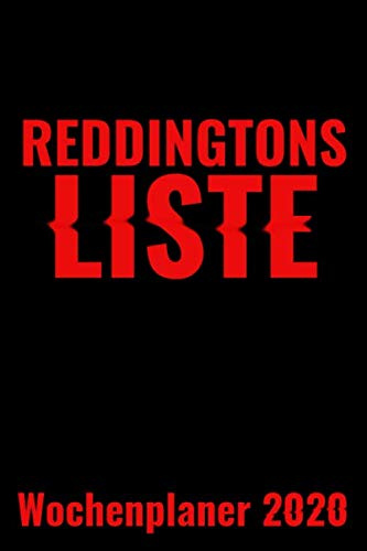 Reddingtons Liste Wochenplaner 2020: Wochenkalender A5 - 365 Tage planen, notieren und erledigen. Struktur & Produktivität / Notizbereiche / Jan - Dez