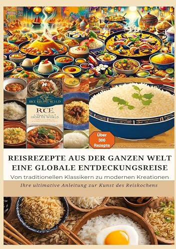 REISREZEPTE AUS DER GANZEN WELT: Eine globale Entdeckungsreise: Meisterwerke der Reisküche: - Ultimativer Guide für Reisliebhaber mit traditionellen ... Anleitung zur Kunst des Reiskochens