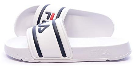 FILA Morro Bay Slipper, Sandalia Hombre, Blanco, 46 EU