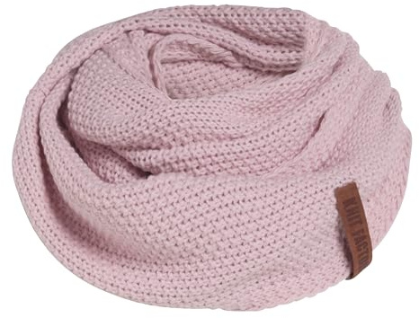 KNIT FACTORY - Coco Loop Schal - Gestrickter Schlauchschal - Für Damen und Herren - Herbst & Winter Essentials - Zeitloses Mode-Accessoire - Strickschal mit Wolle - Hochwertige Qualität