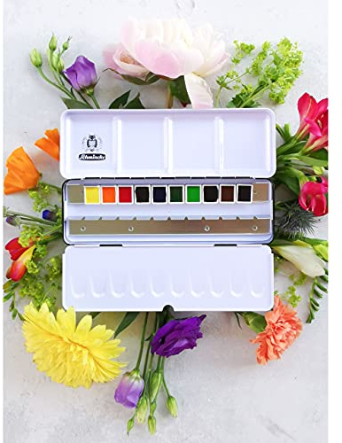 Schmincke Horadam - Jungle Vibes - Aquarellkasten 10 halbe Näpfchen 74 866 097