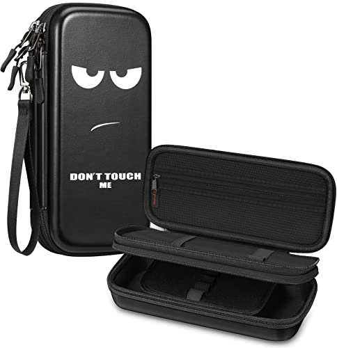 FINPAC Hart Eva Federmäppchen, Große Kapazität Mäppchen Doppelschicht Eva Stift Etui Federtasche stoßfeste Stiftetasche Schlamperbox Bleistifttasche Schulmäppchen für Schule Büro