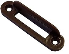 Gache Plastique Marron pour Serrure Poussoir, Camping Car, Caravane