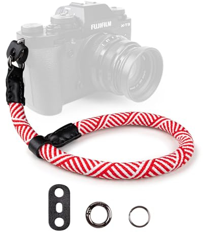 VOVMOEYA Rope Camera Wrist Strap,Camera Hand Strap Sony A6400 A6000 A7 IV Fujifilm X100V Nikon Zf Z30 Canon EOS R6 R7 R8 R10 Camera Wrist Straps for dslr