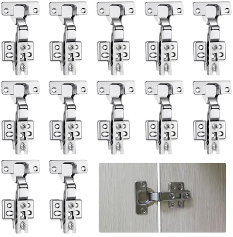 12 bisagras para puertas de armario, bisagras, bisagras, bisagras, 35 mm, para armario de cocina, bisagra para puerta, armario, bisagra de puerta, bisagra para muebles, bisagra de puerta