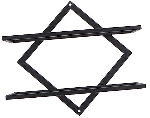 HOLIDYOYO Ceiling Hanging Wine Rack Wine Rack Bar Iron Art Storage Drink Storage Holder for Kitchen