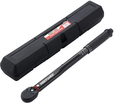 MAXPOWER Clé dynamométrique 3/8, oxyde noir, plage de couple 7-112 Nm, précision ± 3 %