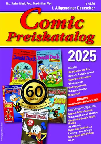 Comic Preiskatalog 2025 HC