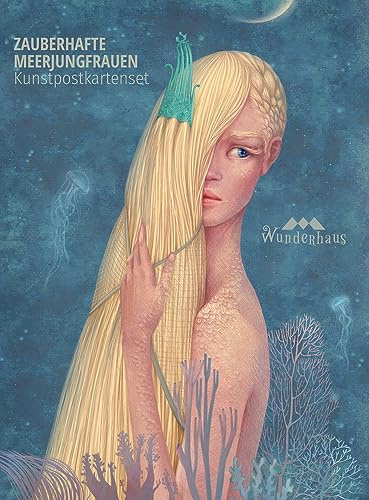 Kunstpostkarten-Set Zauberhafte Meerjungfrauen: 8 Postkarten, hohe Qualität, Kunstdruck, Kollektionsausgabe