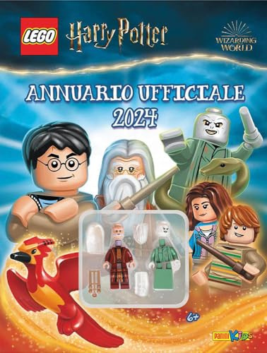 Annuario 2024 ufficiale. Lego Harry Potter. Ediz. a colori. Con minifigure di Albus Silente. Con minifigure di Lord Voldemort (Panini kids)