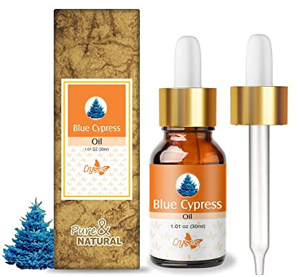 Crysalis Blue Cypress (Callitris Intratropica) Oil|100% Pure & Natural Undiluted Essential Oil Organic Standard for Skin & Hair Care|Therapeutic Grade Oil, Healthy Skin & Hair-30ML with Dropper