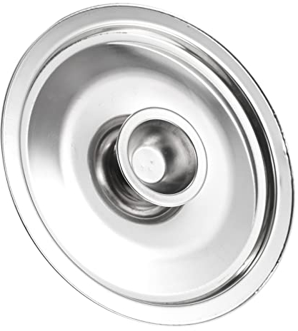 Operitacx Stainless Steel Seasoning Pot Lid Kitchen Lid for Cookware Easy Clean Condiment Containers