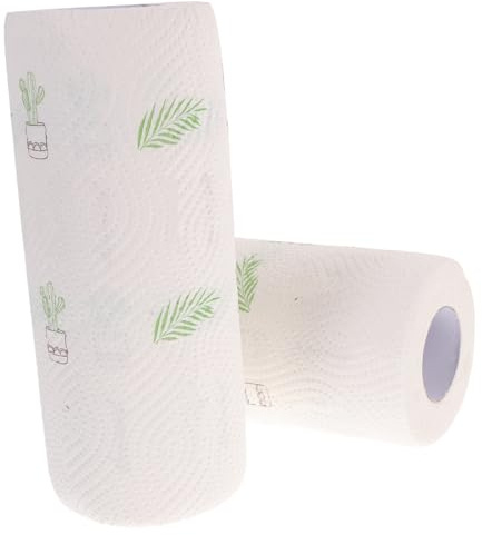 2 Carta Assorbente Per Olio Da Cucina Straccio Ad Asciugatura Rapida Carta Da Cucina Salviette Di Carta Per La Pulizia Pulito Utensili Da Cucina Polpa Di Legno Vergine
