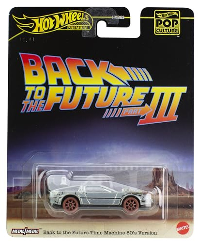 Hot Wheels-Pop Culture-Réplique de véhicule premium échelle 1/64 HXD63