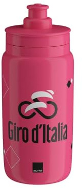 ELITE Fly Giro d'Italia Iconic Rosa Edition Trinkflasche – Ultraleicht BPA-frei Geruchsneutral – Für Rennrad MTB Gravel – Limited Edition – 550 ml
