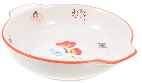 LABRIMP Ceramic Baking Pan Dish Bakeware Ceramic Kitchen Supplies for Baking Bowl Pan Use