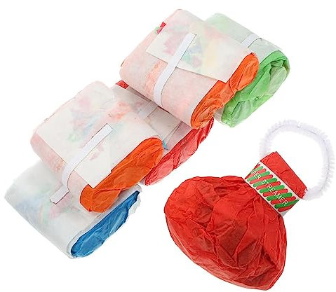 WOONEKY Bunte Luftschlangen Zum Handwerfen Für Hochzeiten Konfetti-luftschlangen Aus Papier Von Party Paper Crackers