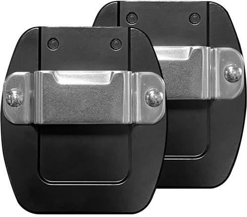 2-Pack Tape Measure Holder for Belt Tool, Clip-on Tools Belt Drill Holder with Full Metal,Compatible with Impact Driver Any Tape Holster with a Clip, Tools Accessories