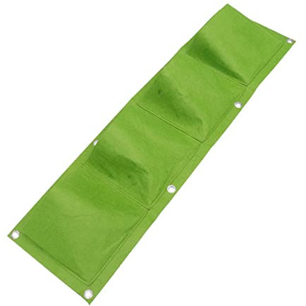 Yardwe Pflanztasche Zum Aufhängen An Der Mit 4 Taschen – Pflanztasche Für Die Inneneinrichtung Und Räume