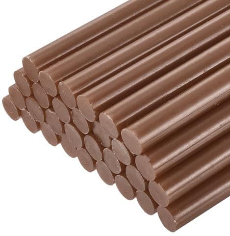 QUARKZMAN 30 Stück Heißklebestifte 11mm x 200mm Mini Heißklebesticks Heißklebepistole Heißkleber Klebestifte Heißklebestäbchen für Reparieren Kunst Dekorieren Handwerk Kaffee