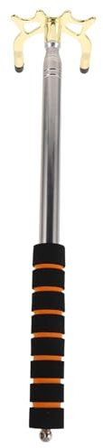 ELAYARD Pont De Queue De Billard en Acier Inoxydable Accessoire De Queue De Billard Rétractable en Acier Inoxydable