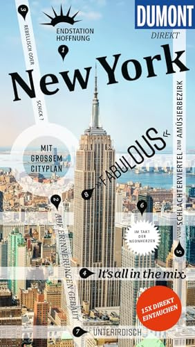 DUMONT direkt Reiseführer New York: Mit großem Cityplan