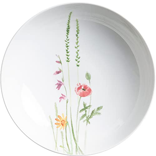 Kahla Five Senses Flores Salvajes Plato Hondo 21 cm Rojo/Amarillo