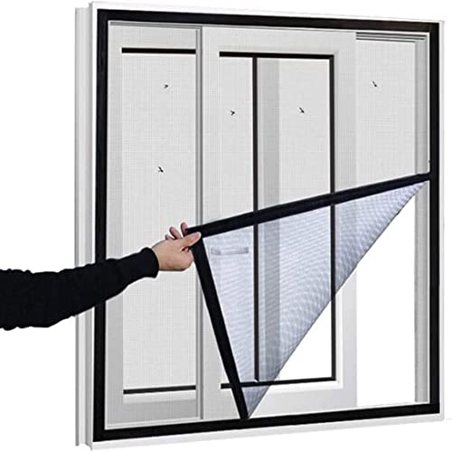 Fenstergitter, Anti-Moskitonetz, Fensterschutz, Insektenschutz, Fliegengitter, Katze, Balkon, Sicherheitsnetz für Fenster, Terrasse, Gitter (100 x 140 cm)
