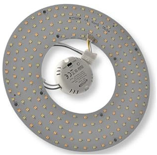 GASIASHOP SRL CIRCOLINA MAGNETICA NEON LED PIASTRA DISCO ANELLO PLAFONIERA CIRCOLARE LAMPADA T9 G10Q 34W Ø23CM COLORE LUCE SELEZIONABILE CCT 3IN1 3000K - 4000K -6500K