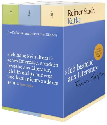 Die Kafka-Biographie in drei Bänden: Die frühen Jahre, Die Jahre der Entscheidungen, Die Jahre der Erkenntnis | ARD-Serie Kafka (März 2024) von Daniel ... Kafka-Biographie von Reiner Stach