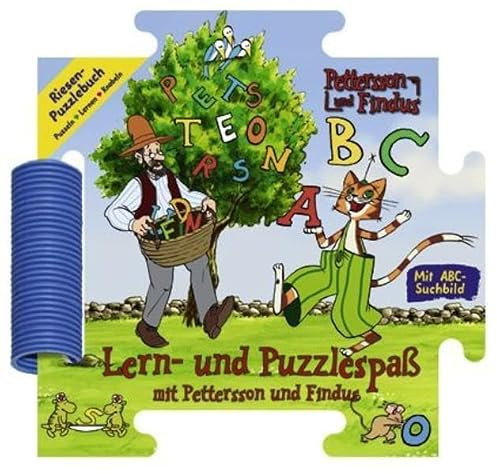 Pettersson und Findus - Riesen-Puzzlebuch: Lern- und Puzzlespass mit Pettersson & Findus. Band 1